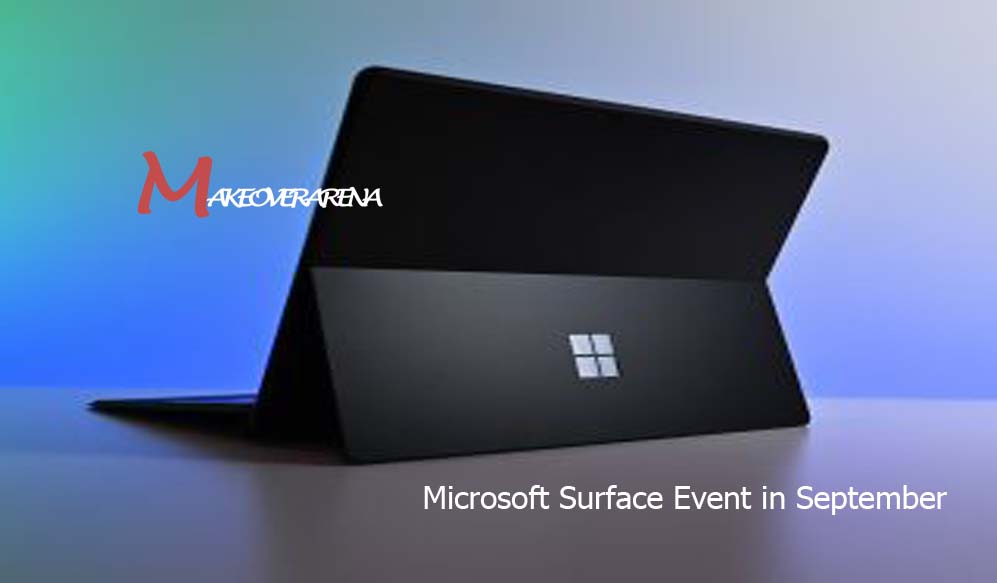 Microsoft Surface Event in September