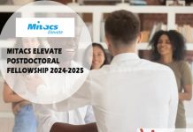 Mitacs Elevate Postdoctoral Fellowship 2024-2025