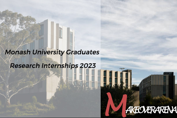 Monash University Graduates Research Internships 2023