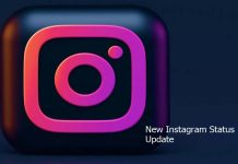 New Instagram Status Update