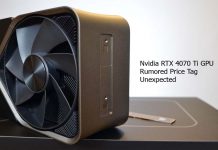 Nvidia RTX 4070 Ti GPU Rumored Price Tag Unexpected