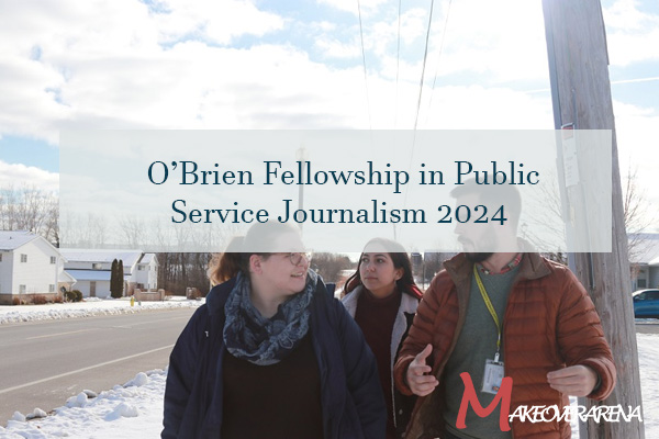 O’Brien Fellowship in Public Service Journalism 2024
