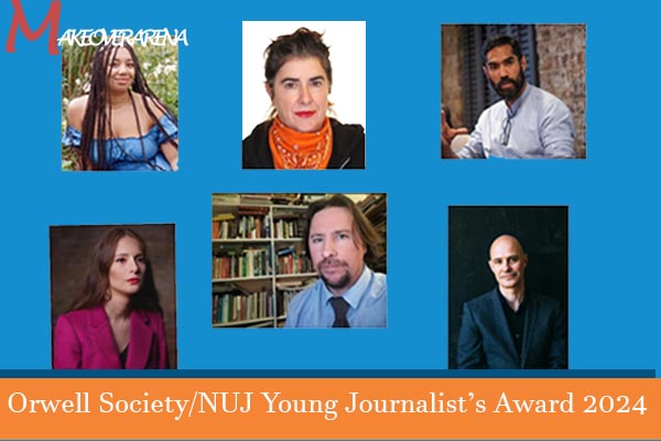 Orwell Society/NUJ Young Journalist’s Award 2024