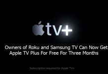 Owners of Roku and Samsung TV Can Now Get Apple TV Plus For Free For Three Months