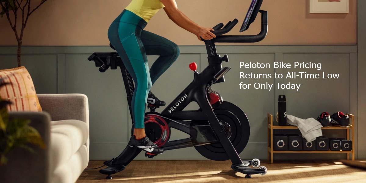 Peloton Bike Pricing Returns to All-Time Low for Only Today
