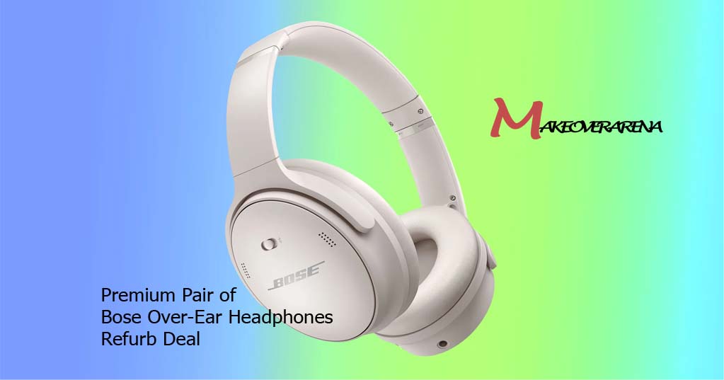 Premium Pair of Bose Over-Ear Headphones Refurb Deal