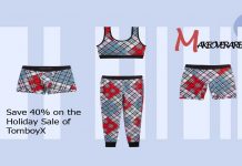 Save 40% on the Holiday Sale of TomboyX