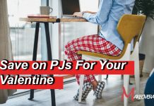 Save on PJs For Your Valentine