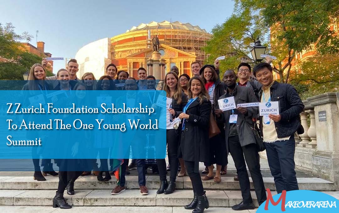 Z Zurich Foundation Scholarship To Attend The One Young World Summit 