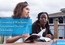 University of Winchester International Student Scholarship