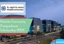 Khalifa University Postgraduate Scholarship 2024