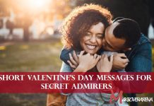 Short Valentine’s Day Messages for Secret Admirers