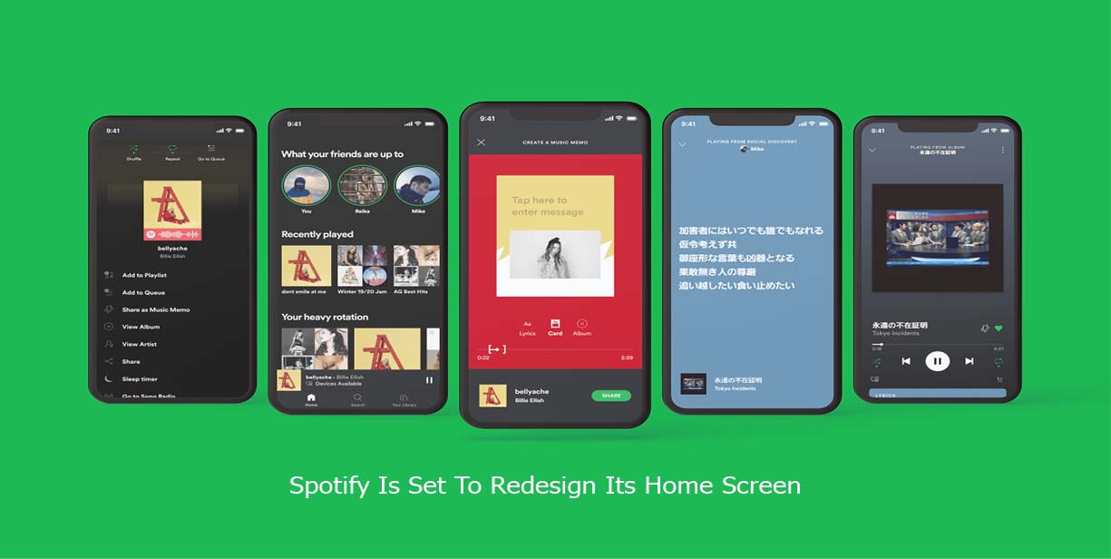 Spotify Is Set To Redesign Its Home Screen