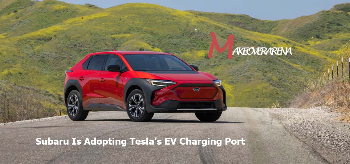 Subaru Is Adopting Tesla’s EV Charging Port