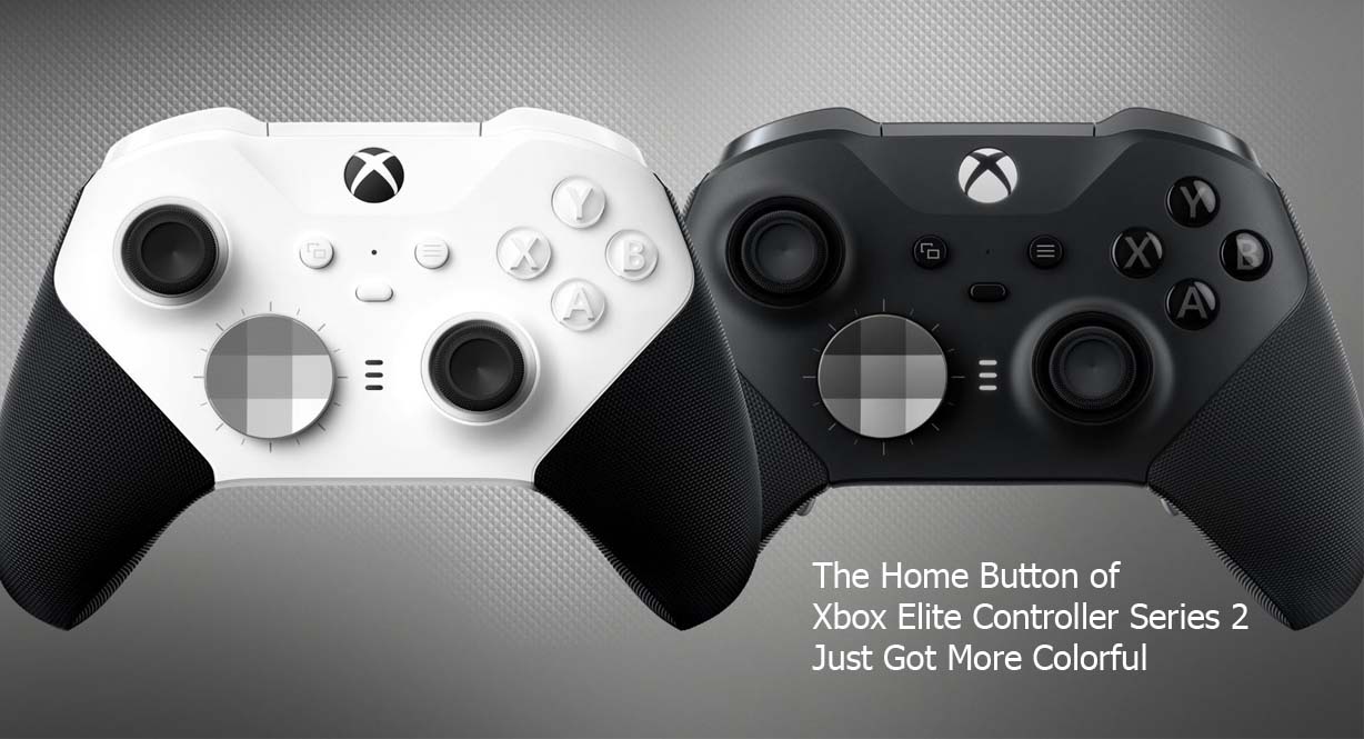 The Home Button of Xbox Elite Controller Series 2 Just Got More Colorful