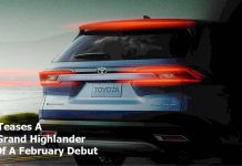 Toyota Teases A 3-Row Grand Highlander Ahead Of A February Debut