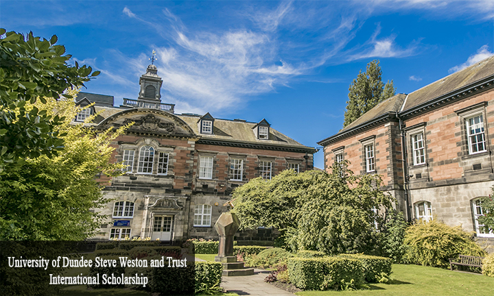 University of Dundee Steve Weston and Trust International Scholarship
