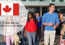 University of Laval African Scholarships 2024-25 in Canada