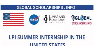 LPI Summer Internship in USA 2022