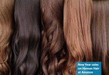 New Year sales on Human Hair at Amazon