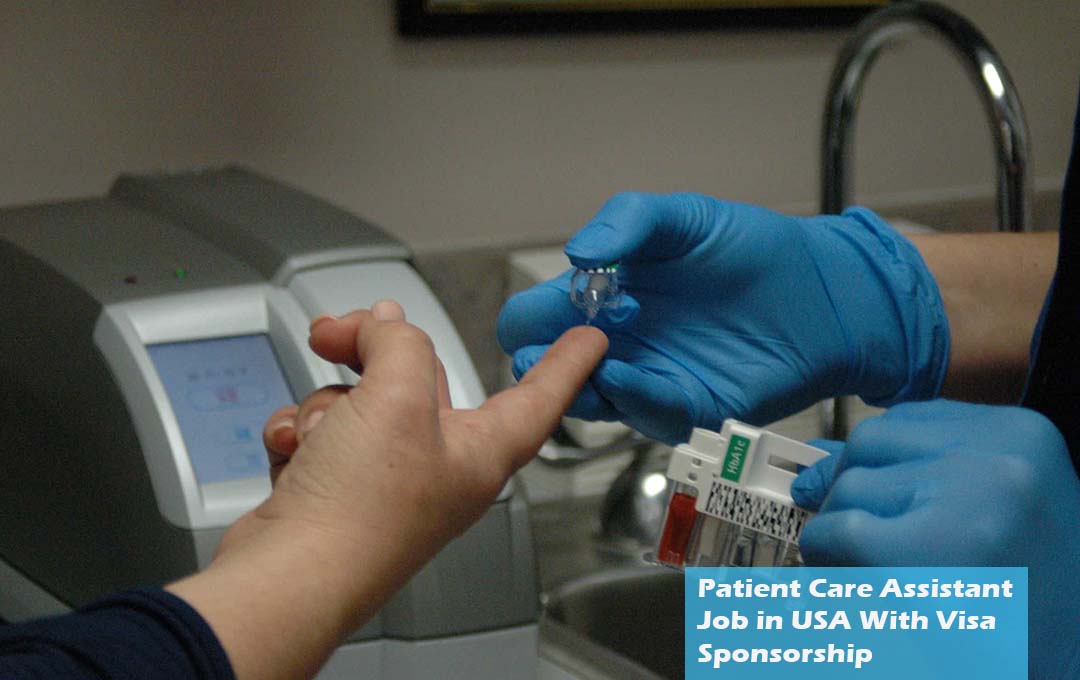 Patient Care Assistant Job in USA With Visa Sponsorship