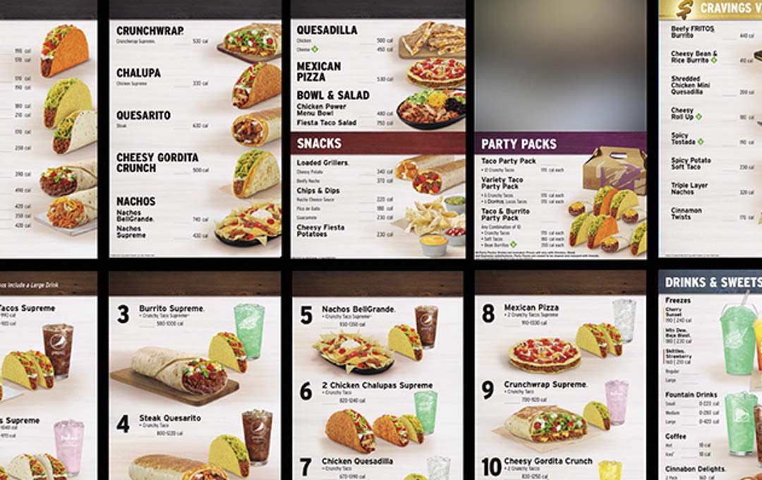 Taco Bell Menu and Location