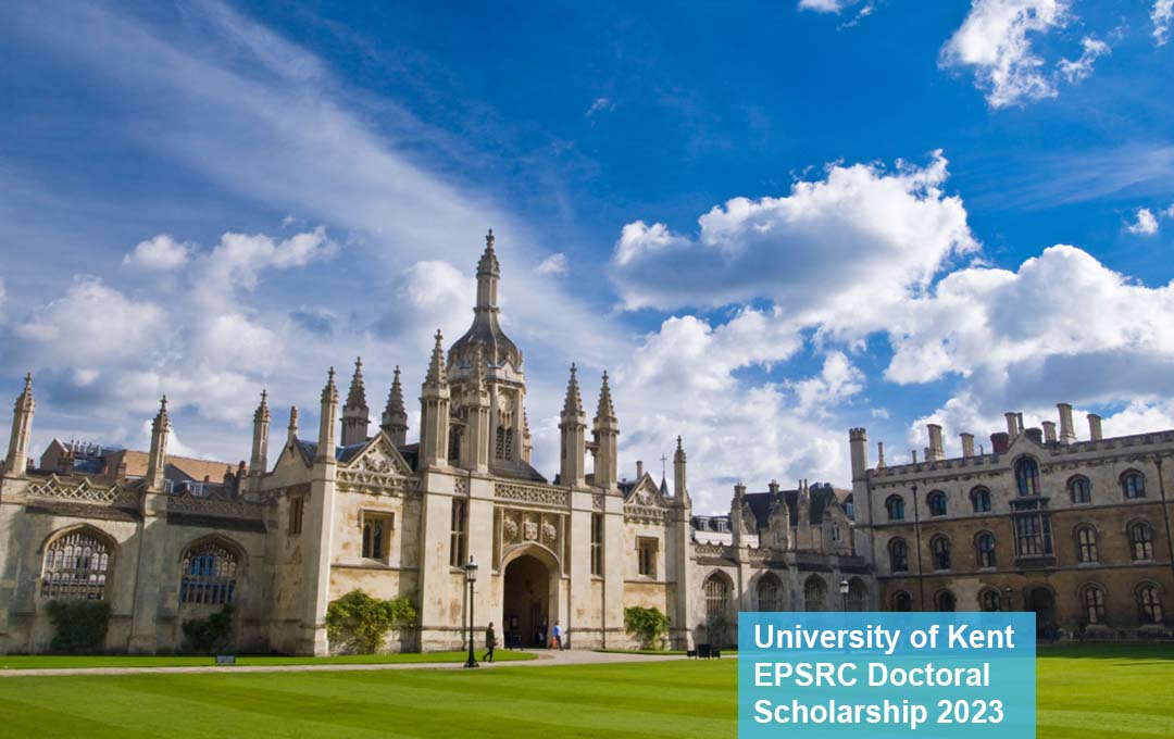 University of Kent EPSRC Doctoral Scholarship 2023