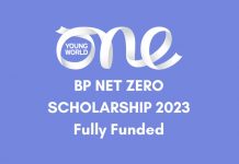 Bp Net Zero Scholarship 2023