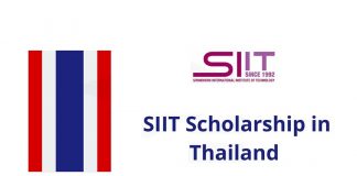 SIIT Scholarship 2023 in Thailand