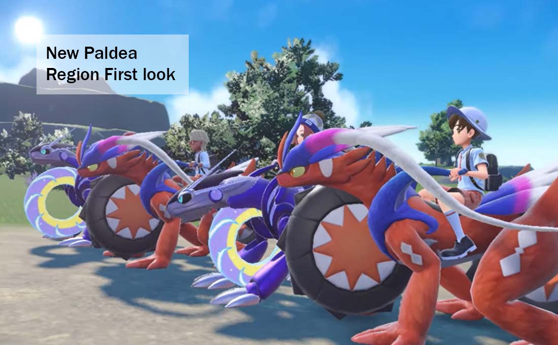 Pokémon Scarlet and Violet’s New Paldea Region First look