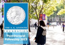 A.G. Leventis Post-Doctoral Fellowship 2023