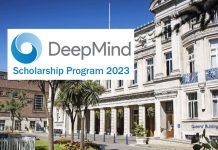 DeepMind Scholarship Program 2023