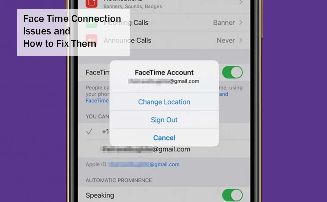 Face Time Connection Issues and How to Fix Them