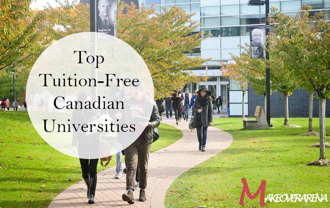 Top Tuition-Free Canadian Universities