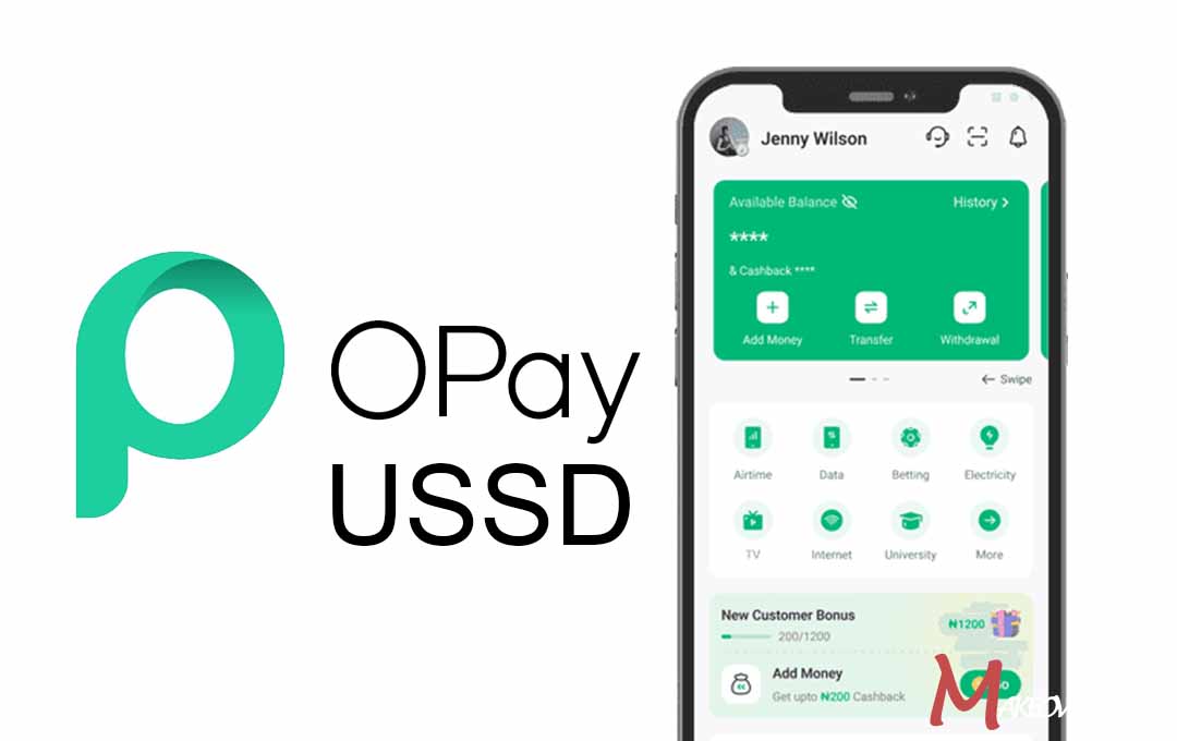 List of Opay USSD Codes and Transfer Codes