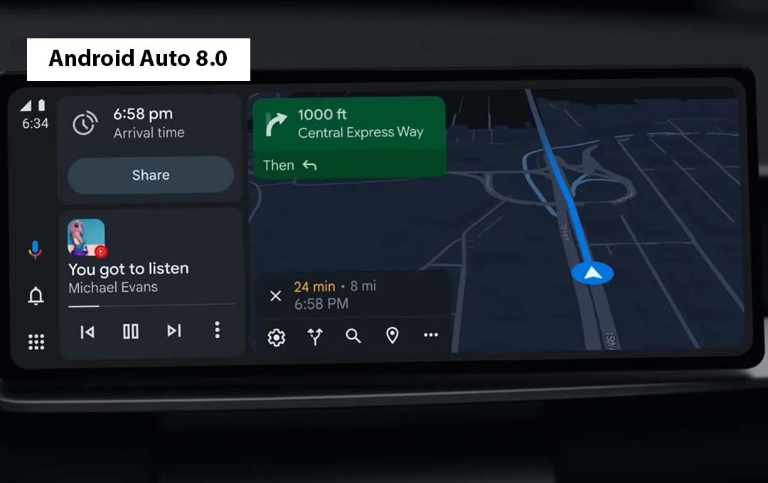 Android Auto 8.0 