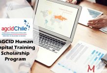 AGCID Human Capital Training Scholarship Program