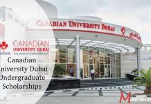 Canadian University Dubai Undergraduate Scholarships