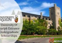 University Of Guelph Entrance Undergraduate Scholarships