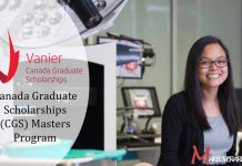 Canada Graduate Scholarships (CGS) Masters Program