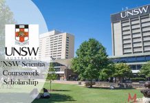 UNSW Scientia Coursework Scholarship