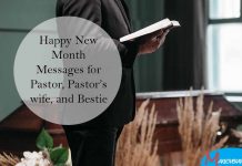 Happy New Month Messages for Pastor