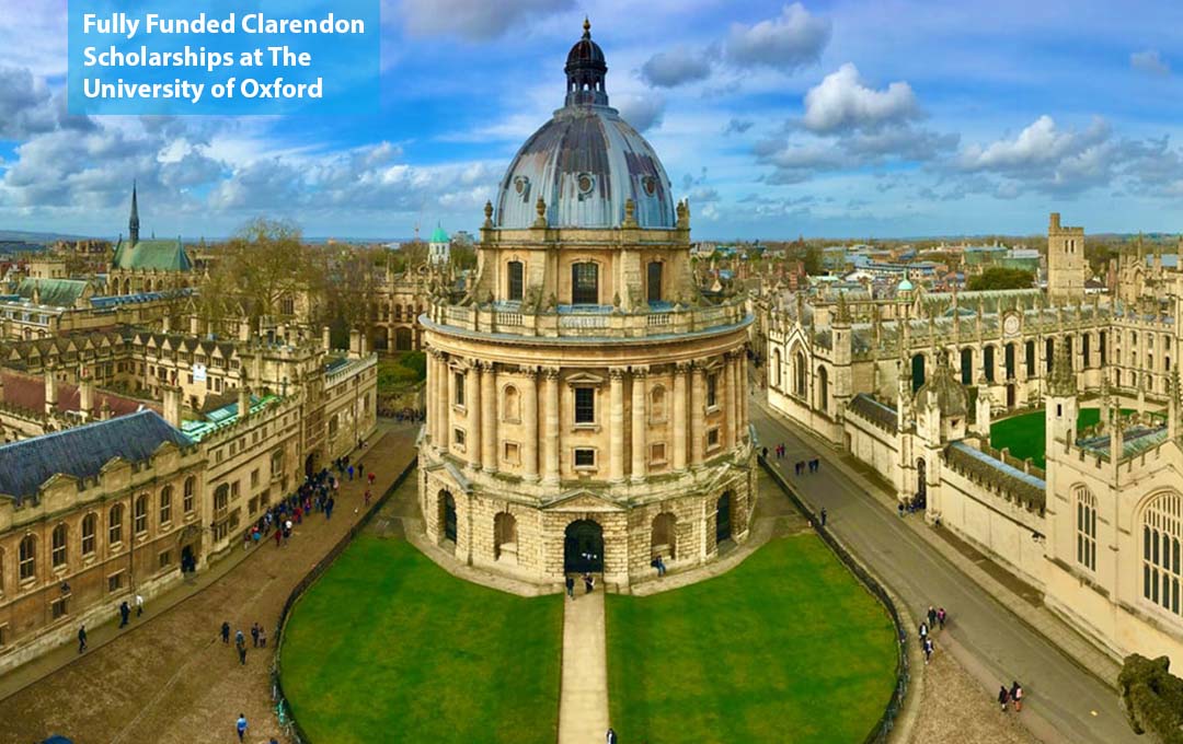Fully Funded Clarendon Scholarships at The University of Oxford