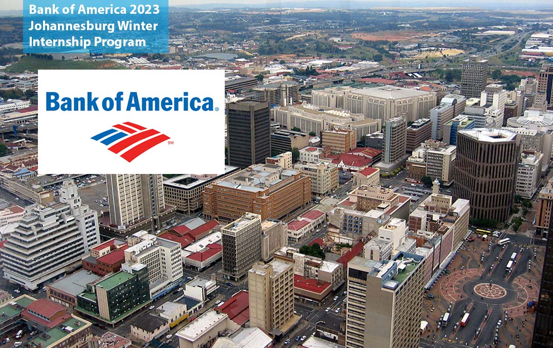 Bank of America 2023 Johannesburg Winter Internship Program