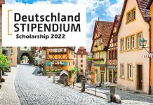 Deutschland Stipendium Scholarship 2022