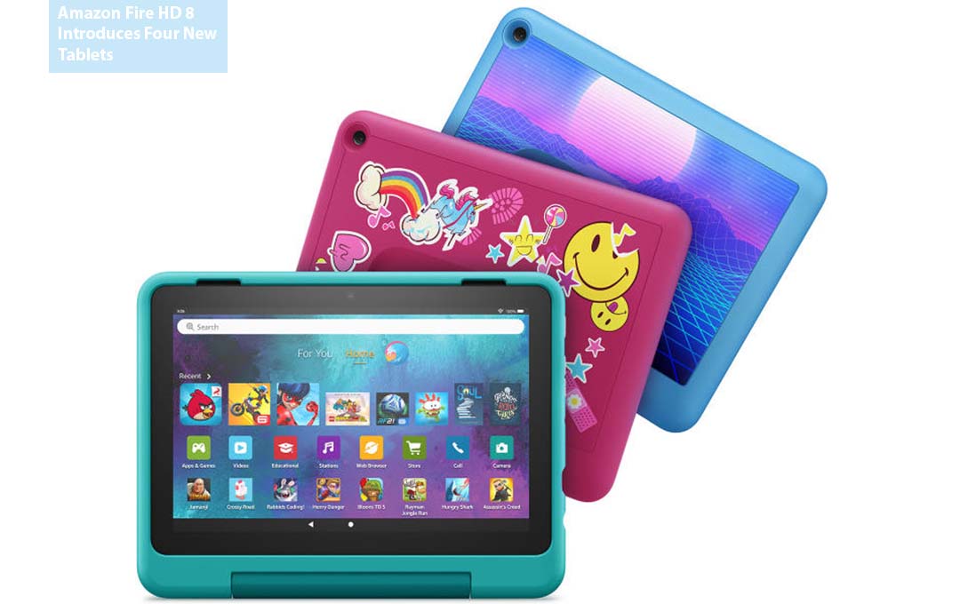 Amazon Fire HD 8 Introduces Four New Tablets