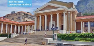 Best Research Universities in Africa
