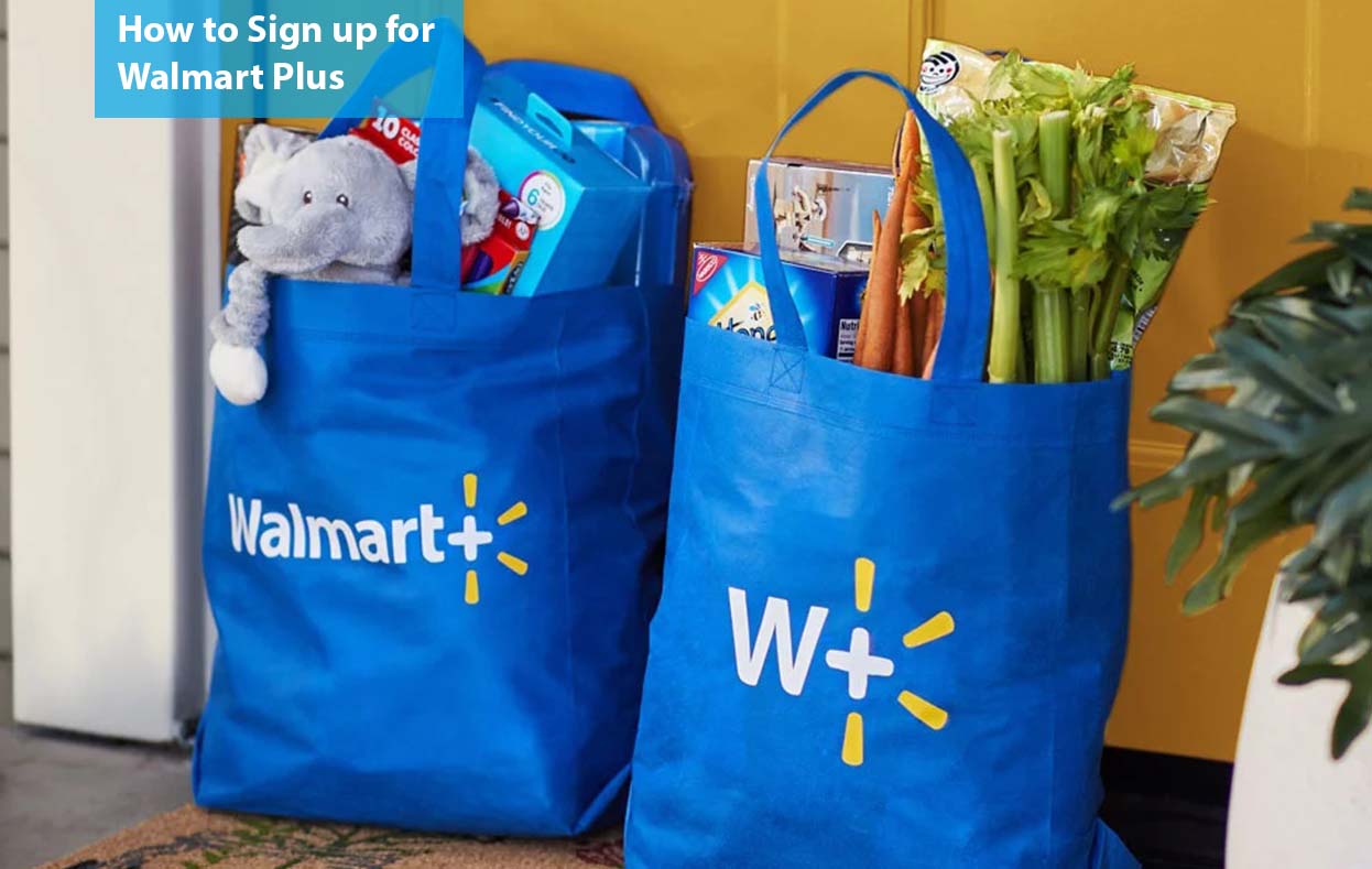 How to Sign up for Walmart Plus