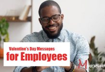 Valentine's Day Messages for Employees