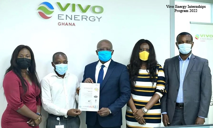 Vivo Energy Internships Program 2022 